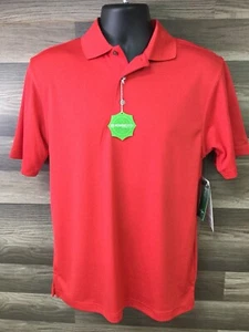 CAMISA POLO DE GOLF BEN HOGAN ROJA Talla Pequeña Nueva con Etiquetas.    H3 - Imagen 1 de 11