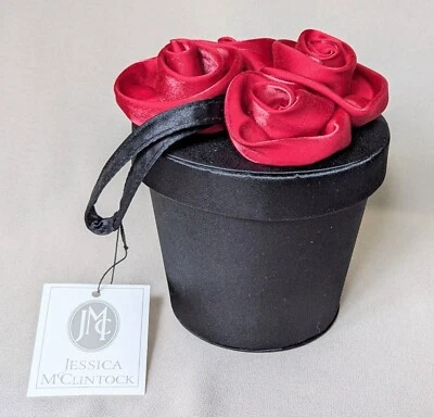 Jessica McClintock  Purse Bed Of Roses Basket Bag NEW - Image 1 of 4