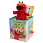 NEW Sesame Street Elmo Musical Jack in the Box Baby / Kids Toy Classic Fun Gift!