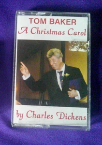 Tom Baker : A Christmas Carol on Audio Cassette Tape (1991) Charles Dickens - Picture 1 of 2