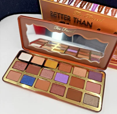 Too Faced Better than Chocolate Cocoa Infused Eyeshadow palette NIB - Image 1 of 4