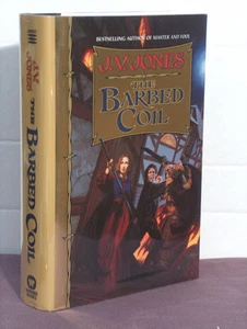 1st, signed by 2 (author,artist), The Barbed Coil by J. V. Jones (1997) - Picture 1 of 3