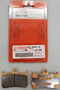 4SV-W0045-00-00 YAMAHA FRONT BRAKE PAD SET OEM NOS 90-23 R6,R1,XV,YZF,MT,FZR,FJR - Picture 1 of 7
