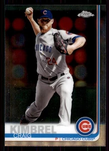 2019 Topps Chrome Update #50 Craig Kimbrel Chicago Cubs - Picture 1 of 2