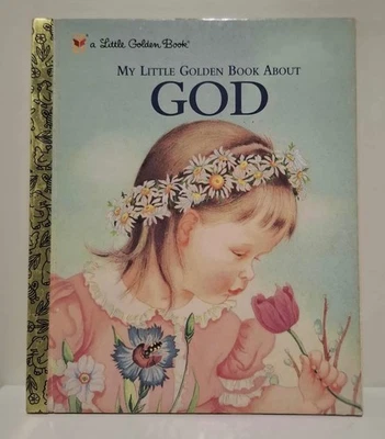My Little Golden Book About God - 1983 - Vintage Little Golden Book -  VGC - image 1 of 4