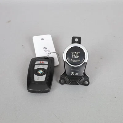 2015 BMW 550i Engine Start Stop Ignition Switch With Key 61319153831 OEM Used - Изображение 1 из 4
