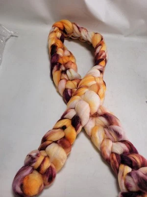 Ansola Goat Adult Locks Colorful SW Merino/Silk Cashmere 8oz - Image 1 of 4