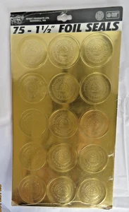 Spirit Products Follett Arizona State University Gold Foil Seals - Picture 1 of 3