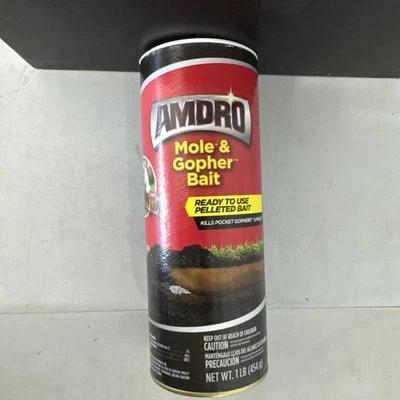 Amdro Mole & Gopher Bait Ready To Use Pellets Net Weight 1 Lb. - Image 1 of 3