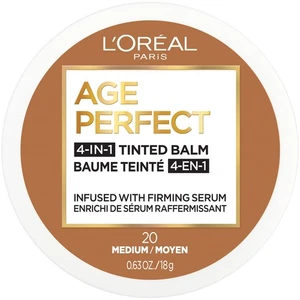 Base bálsamo facial tintada 4 en 1 L'Oreal Paris Age Perfect, 20 mediana - Imagen 1 de 6