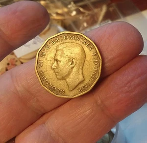 Britain - 1948 Threepence - George VI - 082025 - Picture 1 of 2