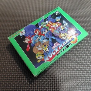 Capcom Rockman 5 Action Game with Postcard Good Condition - Picture 1 of 9
