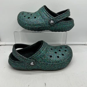 Zapatos Crocs Mujer 6 Clásicos Brillo Zueco Multicolor Verde Forrado Original - Imagen 1 de 8