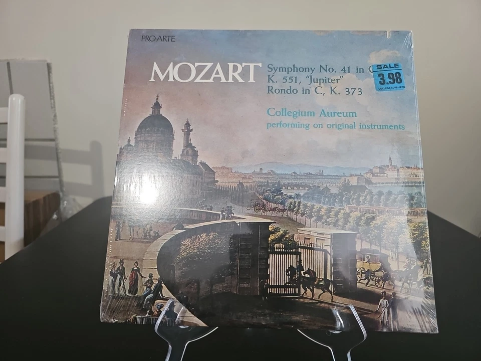 Mozart-Symphony No.41 'Jupiter' / Rondo in C. Harmonia Mundi 1C 065-99 673 Q. NM - Image 1 of 2