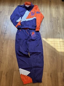 Pro Player NBA Phoenix  Suns Jacket Vintage 90s Full Zip, Size Large. 2 Piece - Picture 1 of 7