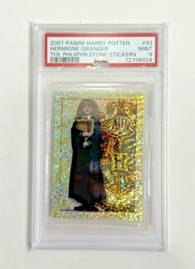 2001 Panini Harry Potter Hermione Philosophers Stone Sticker PSA 9 - Bild 1 von 7