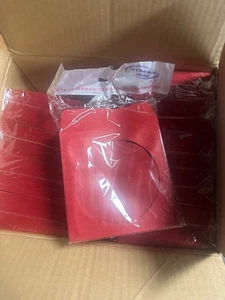 1000 CD DVD blanco, azul marino, negro funda de papel con ventana transparente y sobres con solapa - Imagen 1 de 1