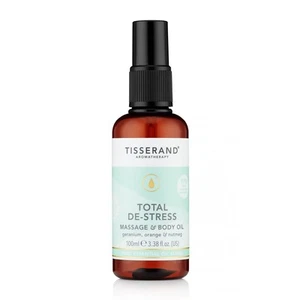 Total De Stress Massage and Body Oil with Orange Geranium Nutmeg Oils 100ml - Picture 1 of 5