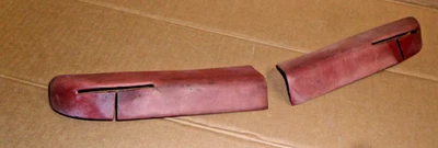 Ford Mustang 1990 1991 1992 1993 convertible rojo cinturón de seguridad cubiertas superiores Foto 1 de 4