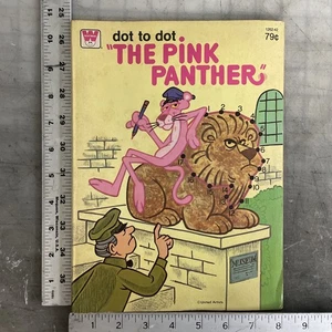 Vintage 1981 The Pink Panther Dot To Dot Childrens Book , was not used. - Picture 1 of 24