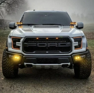 Hood Vinyl Decals graphics stripe - Ford Raptor F-150 - Picture 1 of 7