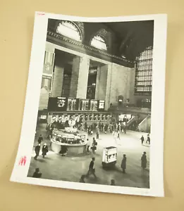 Foto de prensa original de colección 1988 GRAND CENTRAL STATION Ciudad de Nueva York Ted Keenan - Imagen 1 de 11