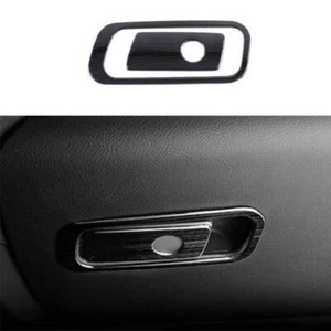 Para Cadillac CT5 2020-2022 Negro Titanio Co-Piloto Caja de Almacenamiento Manija Cubierta Borde - Imagen 1 de 6