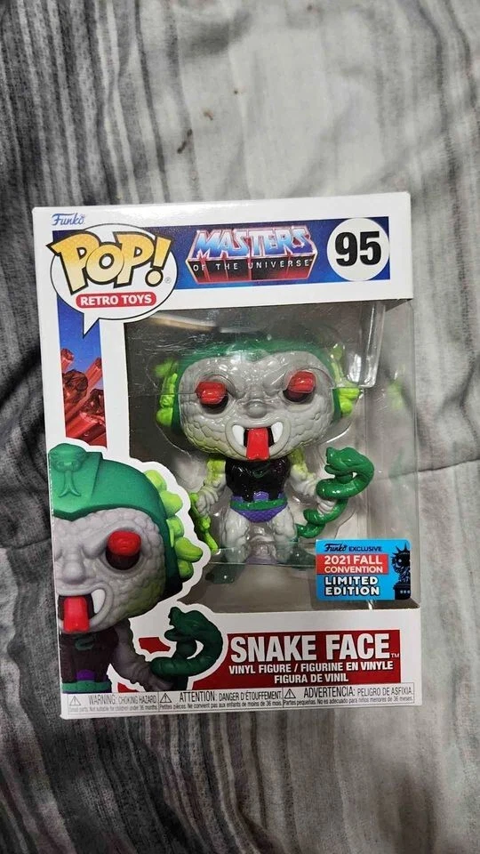 Funko Pop Snake Face Master Of the Universe 95 NYCC OTOÑO ¡Exclusivo! Foto 1 de 1