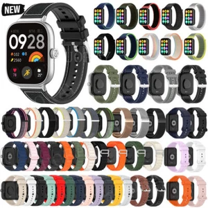 Correa de cuero de acero inoxidable y nailon para Xiaomi Mi Band 9 Pro Smart Watch correa de reloj - Imagen 1 de 478