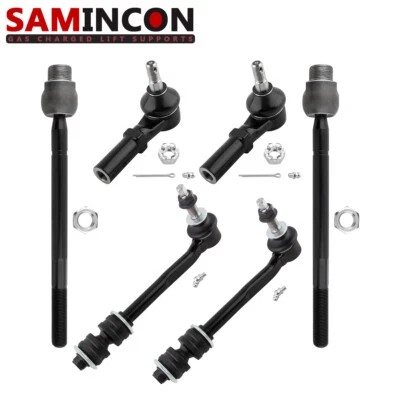 8 peças para Dodge Durango 2004-2009 juntas esféricas dianteiras barras oscilantes kit de elos de haste de amarração - Imagem 1 de 4