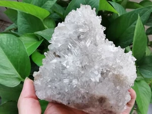 430g natürliches schönes transparentes Quarzkristall Cluster Mineral Präparat  - Bild 1 von 12