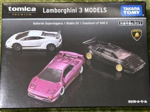 Juego de 3 modelos 1/62 Tomica Premium Lamborghini *TAKARA TOMY MALL JAPÓN LIMITADO* - Imagen 1 de 10