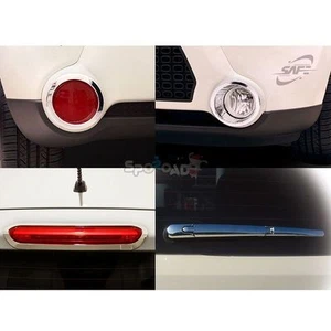 Chrome Exterior Molding Garnish Trim Cover for Kia All New Soul 2014-2019 K-515 - Picture 1 of 7
