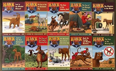 Hank the Cowdog Books by John Erickson - Set 11 thru 20