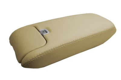 Console Lid Armrest Cover Leather for Jaguar XK XK8 XKR 1997-2006 Barley - Image 1 of 4