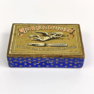 Vintage French La Renommee Box with 16 Pen Nibs Blanzy Made in France - Picture 1 of 9