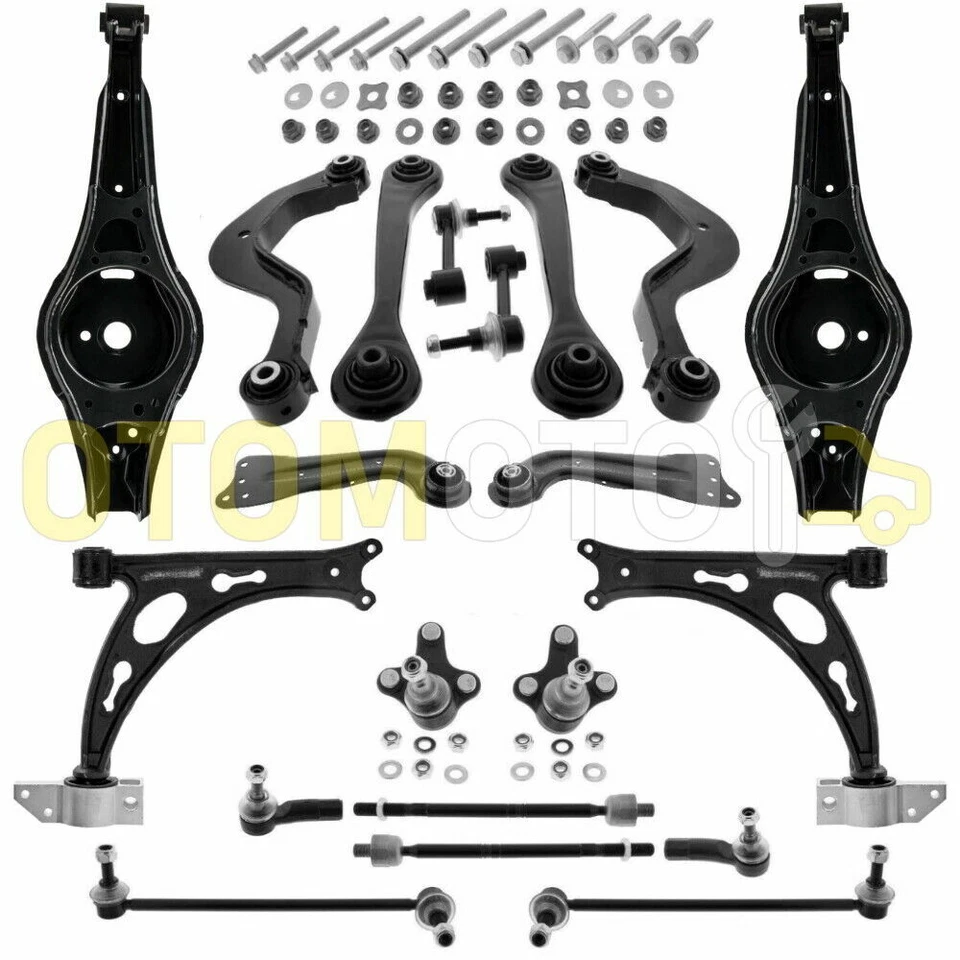 AUDI A3 8P 8PA SPORTBACK 8P7 KIT BRACCI DI SOSPENSIONE ANTERIORE POSTERIORE VITI - Immagine 1 di 1