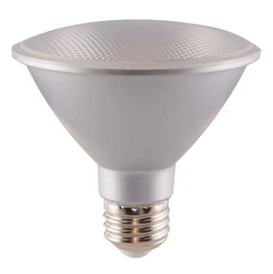 Satco S29422 60° LED Bulb 12.5W 75W PAR30SN Short Neck Medium E26 Silver 3500K - Picture 1 of 13