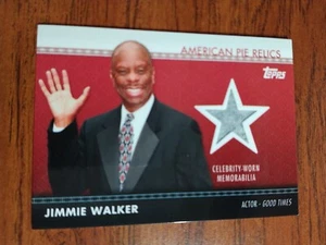 2011 TOPPS AMERICAN PIE RELICS CELEBRITY MEMORABILIA Jimmie Walker Good Times - Picture 1 of 2