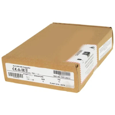New Factory Sealed For 1747-L543 SER C SLC 500 5/04 CPU Processor Unit 1747L543 - Image 1 of 4