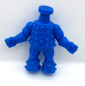 Años 80 M.U.S.C.L.E. Figura Kinnikuman #201 KING THE TONS Azul Oscuro 2" Muscle Men - Imagen 1 de 2