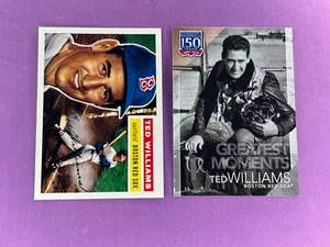 Ted Williams 2019 Topps 150 Years #GM-7 + 2019 Topps Iconic ICR-66 Boston Lot - Picture 1 of 4