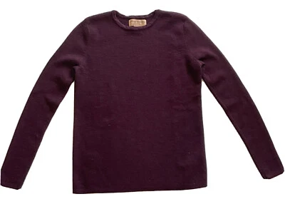 Suéter Marisa Christina 100 % lana merino pequeño granate para mujer PS Foto 1 de 4