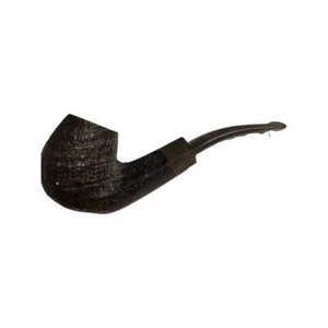 Pipa da fumo vintage anni 40 Wally Frank belga in legno sabbiato piegato - Foto 1 di 10