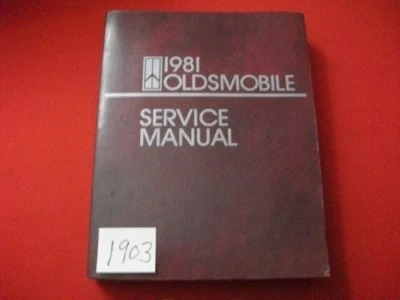 Oldsmobile 1981 manual de servicio 98 Delta 88 Toronado Cutlass y más Foto 1 de 4