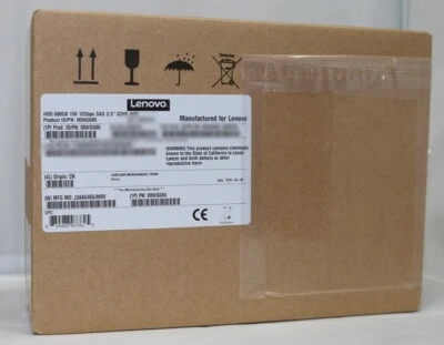 00WG680 Lenovo 600GB 3.5" 15K SAS HDD 64 MB Cache - New Retail Box - Image 1 of 3