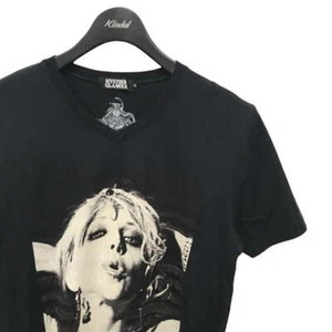 Used Hysteric Glamour Courtney Love T-Shirt Black Size S Used Japan - Picture 1 of 6