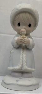 Collezione Enesco Vintage Momenti Preziosi "Possa il tuo Natale essere felice"1991 senza scatola - Foto 1 di 4