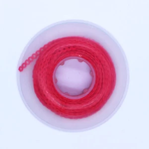 Dental Orthodontic elastic chain power chain Continuous Red color 4.572m 15FT - Picture 1 of 5