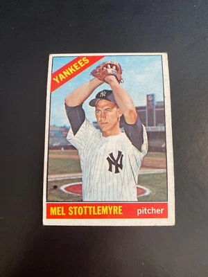 1966 TOPPS BASEBALL #350 MEL STOTTLEMYRE!! $1 SHIPPING!! - Image 1 of 2